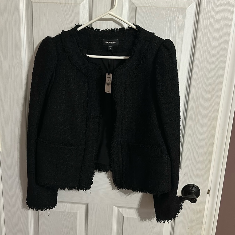 Express black jacket